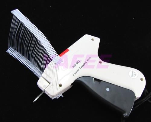2014 Brand NEW Useful Clothes Price Label Tagging Tag Gun + 3&#034; Barbs +  Needles