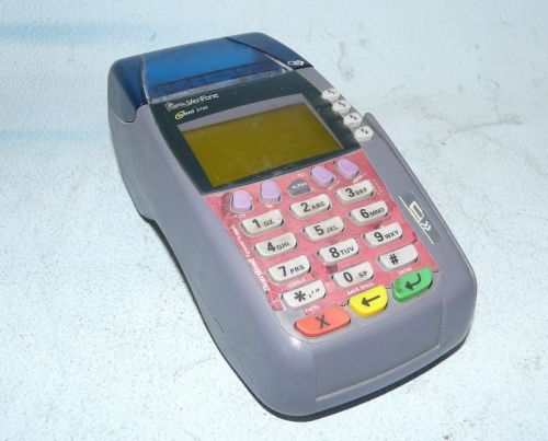 Verifone model: omni 3740 credit card pos payment terminal for sale