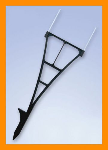 Spider stake plastic outdoor sign stakes - 5 pack for sale