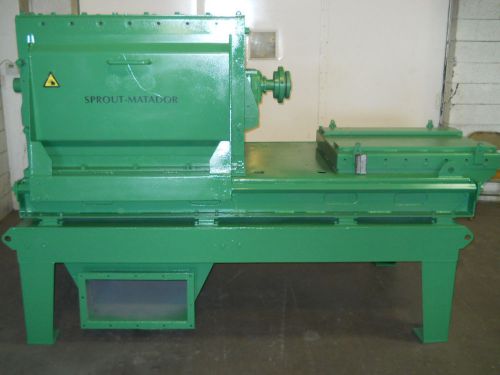 Sprout matador multimill model 650/1000n with 250 hp motor new in 1997 for sale