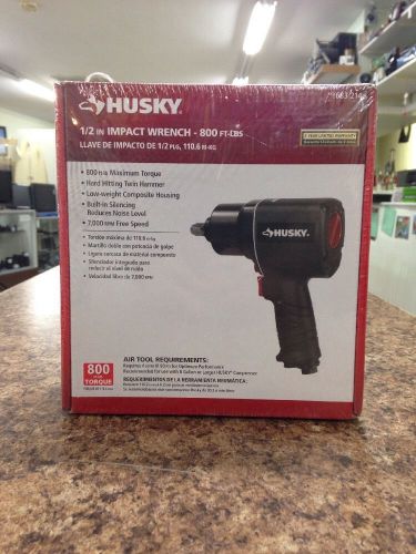 Husky 1/2&#034; Impact Wrench - 800 Ft-lbs Brand New
