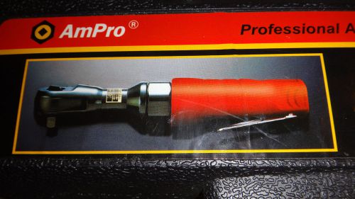 Ampro AR4131 3/8-Inch Drive Professional Air Ratchet - BRAND NEW in Plastic Case