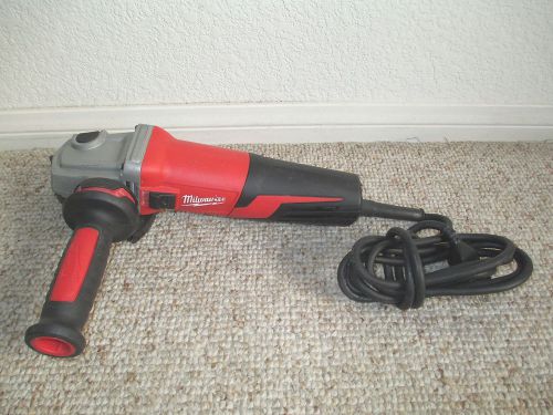 MILWAUKEE 6117-33D ELECTRIC 5&#034; VARIABLE SPEED ANGLE GRINDER SANDER POLISHER 13A