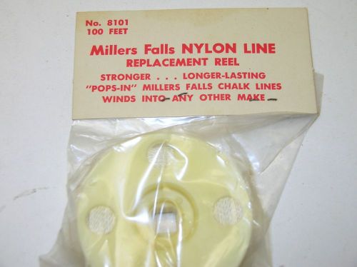 Miller Falls Chalk Line Plumb Line REPLACEMENT 100 FT line New Old Stock No.8101