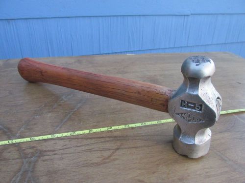 Ampco h5 non-sparking   2 lbs ball peen hammer  made in usa for sale