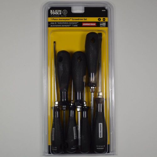 Klein tools jsds02 7-piece journeyman screwdriver set - new! for sale