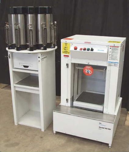 Harbil 5ghd 5 gal paint shaker &amp; nsc-80 dispenser with warranty for sale