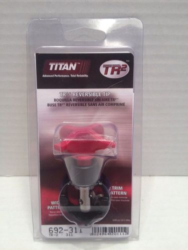 Titan tr2 311 reversible spray tip, paint sprayer, 3-11, trim, 692-311