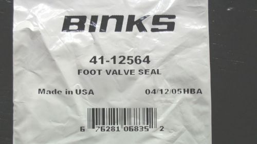 BINKS 41-12564 Foot Valve Seal (lot of 7 seal)