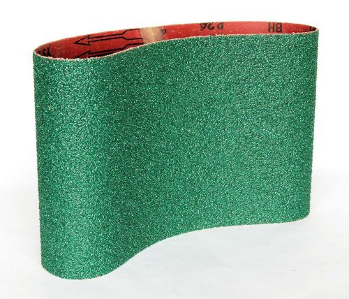 24 grit kt ceramic 7-7/8&#034; x 29-1/2&#034; cloth sanding belts/box of 5 for sander for sale