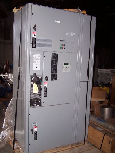 New asco 7000 series transfer &amp; bypass switch 400 amp 480 vac j07atba30400n5xc for sale