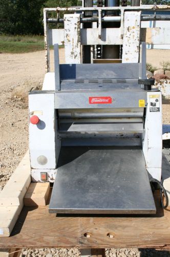 Fleetwood/skyfood clm-400 table top dough roller &amp; sheeter for sale