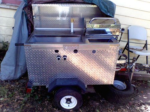 custom hot dog cart
