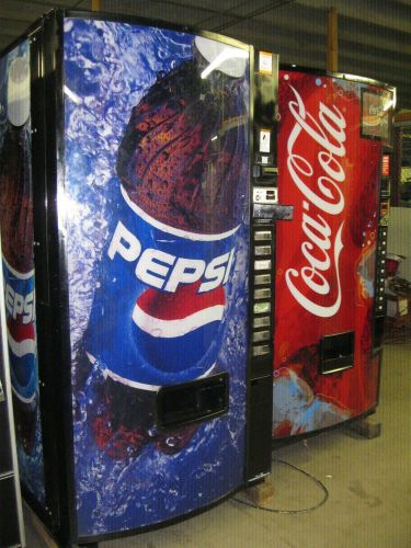 Soda pop drink machine dixie narco 501 - e bottles / cans for sale