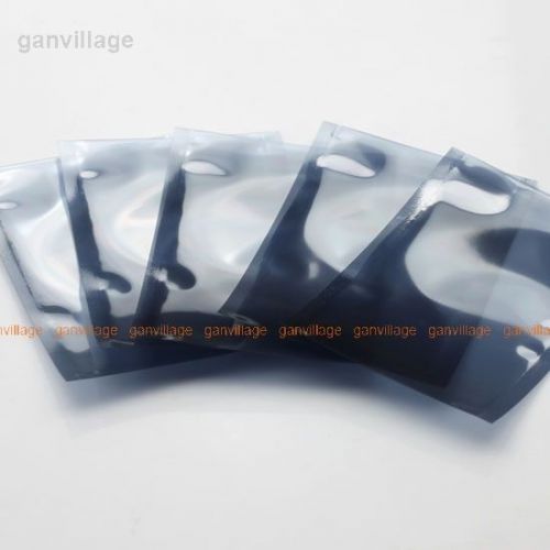 25 Lot Semi-transparent Waterproof Anti Static Shielding Bags Open-top 8 x12cm