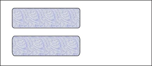 Double Window Tinted Inside #10 Envelopes White Wove Free Shipping In Stock