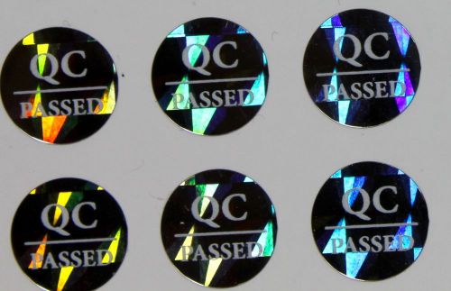 10x QC PASSED Laser Label Stickers , 10mm*10mm