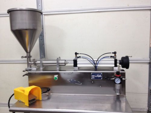 Liquid packaging solutions tabletop filling machine and capper for sale