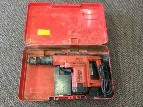 Hilti TE92 Hammer/Chipping Rotary Drill WORKS