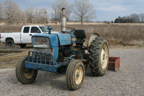 2000 ford diesel tractor