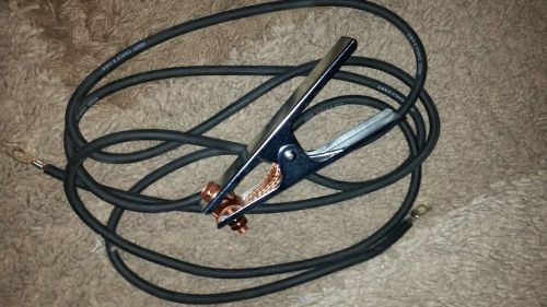 Lincoln weld pak grounding cable clamp 10 foot weld pak 140 hd and others, new for sale