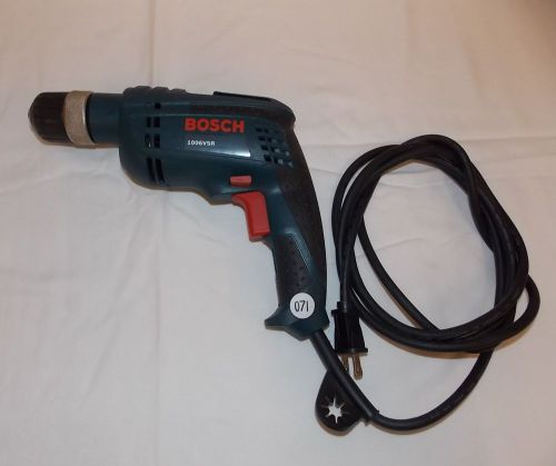 Bosch 1006vsr 3/8-inch keyless chuck drill    used! for sale