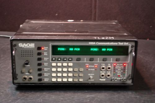 Sage Instruments 930A Communications Test Set