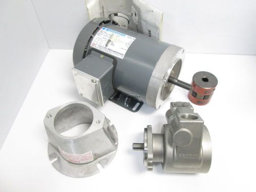 New Procon 106N420F11XX Rotary Vane Pump, 7-GPM, 1&#034;NPT, 208-230/460V, 1HP