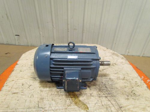 A O Smith E357 10 HP Electric Motor 3 PH 230/460V 1745/1445/1730 RPM 215T Frame