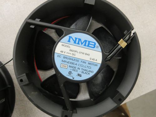NMB 6820PL-07W-B40 48VDC 0.45A DC Brushless Fan 9002t NEW