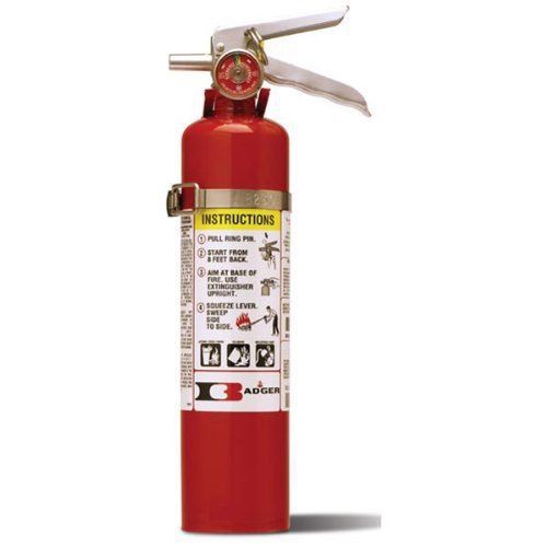 Badger™ standard 2 1/2 lb abc fire extinguisher w/ vehicle bracket for sale
