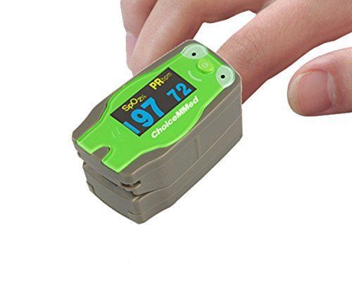 ChoiceMMed Pediatric Fingertip Child Pulse Oximeter OxyWatch Frog MD300C53