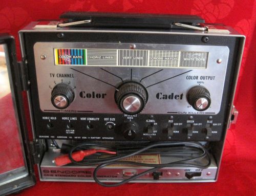 Vintage Sencore Brand Model CG18 Television Standard Color Generator
