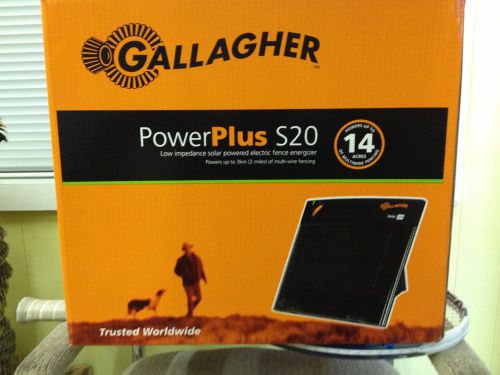 gallagher fence charger Power Plus S20