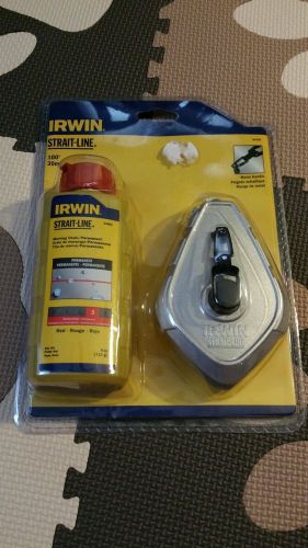 Irwin marking chalk, red, new in package