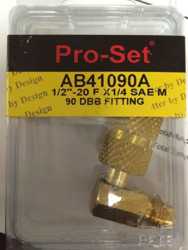R410A CPS LOW LOSS FITTING ELBOW PART #AB41090A ANTI-BLOW BACK