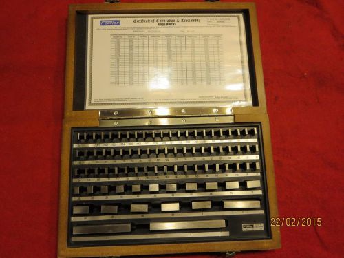 Fowler Steel Shop-Blox Rectangular Economy Gage Block Set