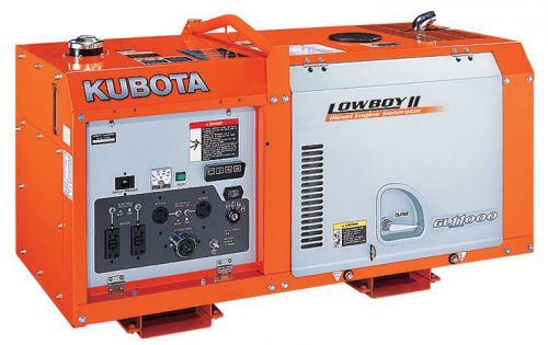 New 2014 kubota portable diesel generator gl 11000 gl11000 watt for sale