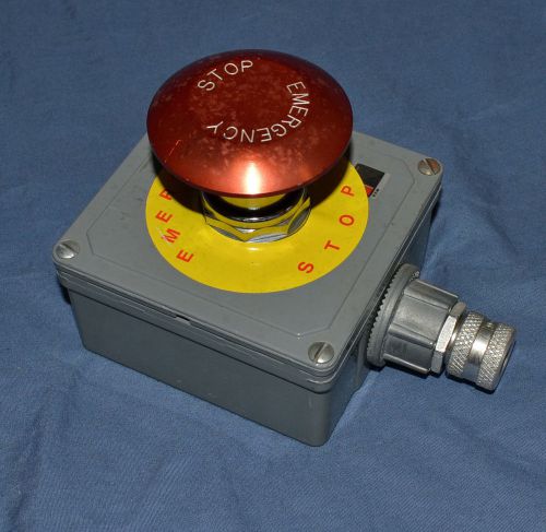 Emergency stop button heavy duty with base for sale