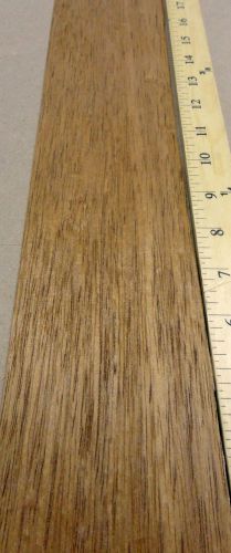 Mahogany wood veneer 3.5&#034; x 27&#034; with no backer (raw)
