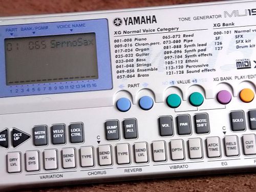 Yamaha mu15 tone generator mu-15 sound module &gt; free shipping for sale