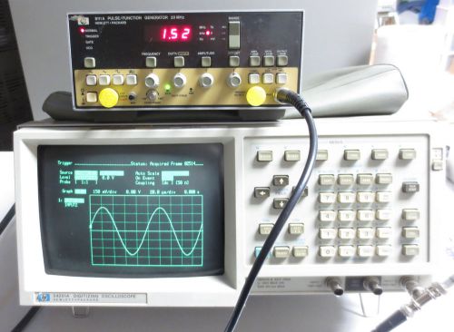 HP 54201A Digitizing Oscilloscope with Operating and Programming Manual