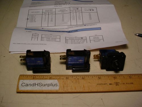 Airtrol pressure switches(2 each) and 1 vacuum switch