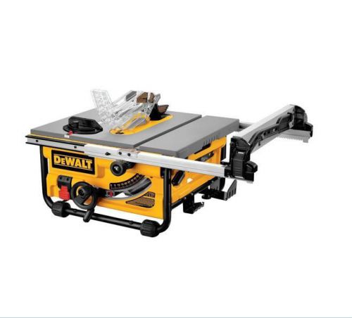 NEW DEWALT 10-Inch Compact Job-Site Table Saw with 20-Inch Max Rip Capacity