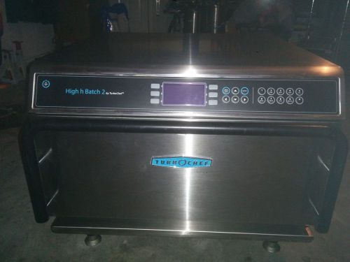 Turbochef high h batch 2 convection oven manufactured december 2012!! for sale