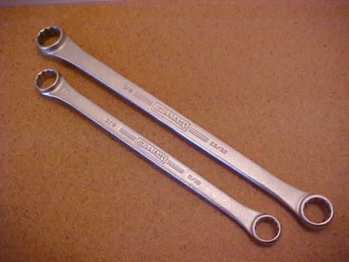 NEW - WILLIAMS SUPERRENCH 7029B &amp; 7031 BOX WRENCHES 11/16 X 3/4, 25/32 X 7/8 USA
