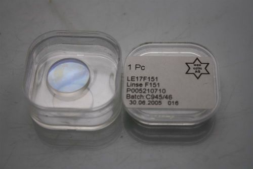WZW Optic AG CO2 Laser Lens Diam. 17mm Thick: 3.5mm F- 151mm LE17F151 P005210710