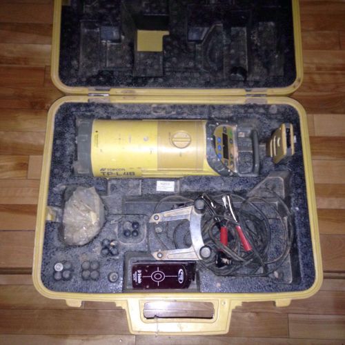 Topcon Model TP-L4B Red Beam Pipe Laser  WORLDWIDE SHIPPING