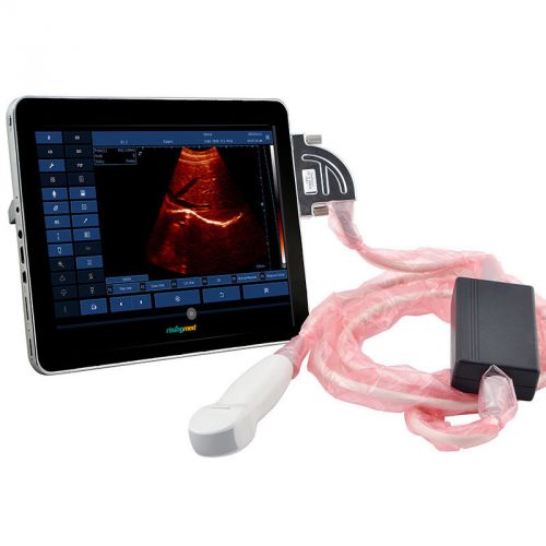 3D VET veterinary Digital Touchscreen Ultrasound Scanner micro-convex probe