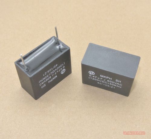 2pcs 0.47uF 1200VDC MKPH Capacitors Resonant Capacitor For Induction Heating